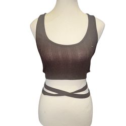Lace-up Crop Tank 