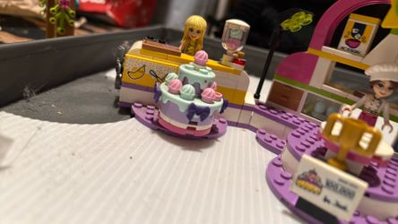 Built Lego Bakery Competition Set