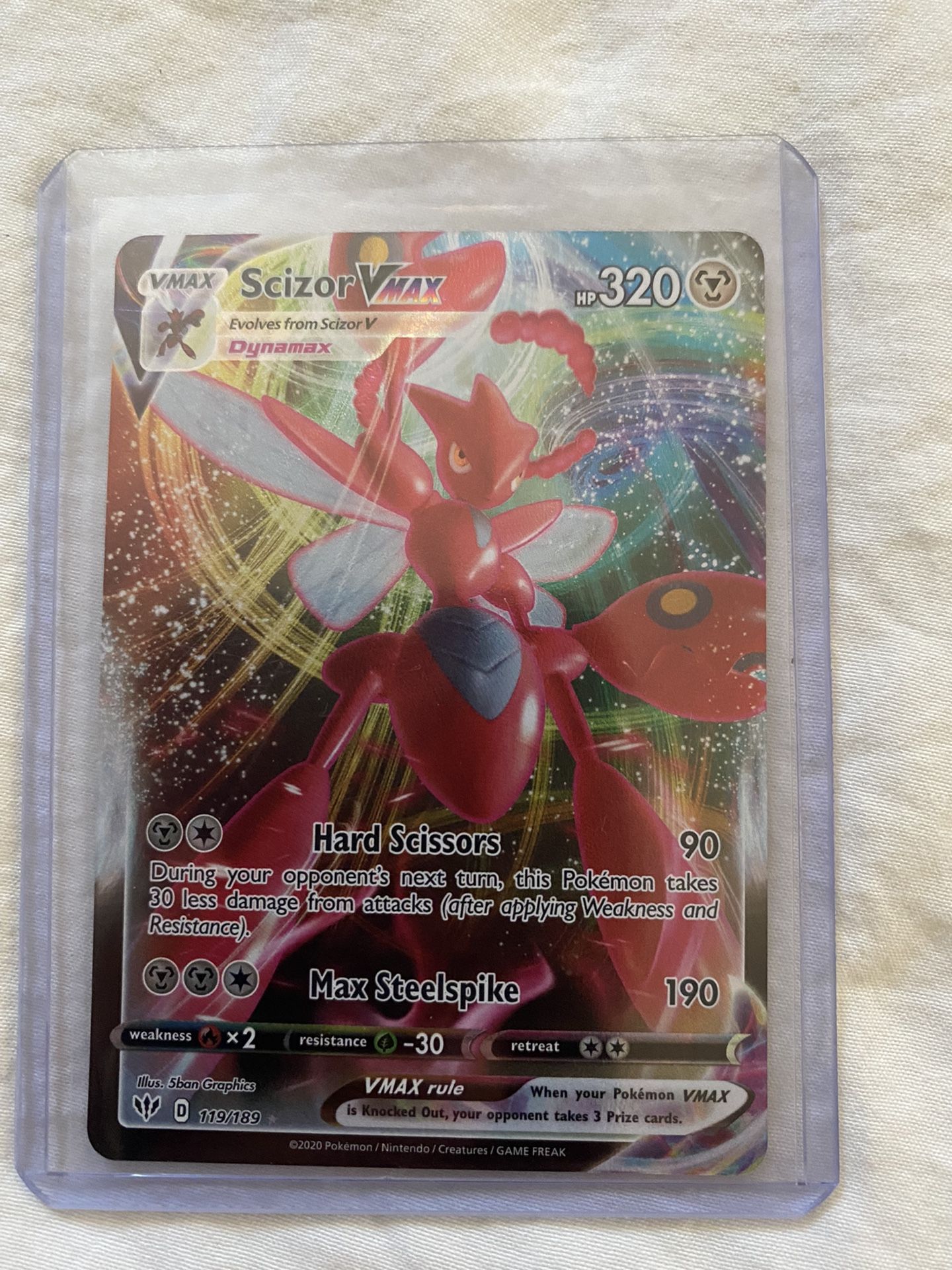 Pokémon Scizor Vmax