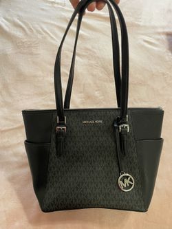 Micheal Kors Large Charlotte Leather Tote NWT
