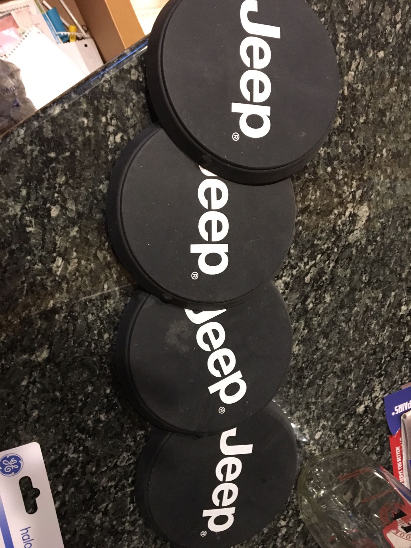 Jeep rubicon light covers