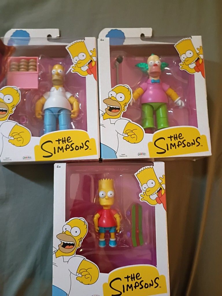 The Simpsons lot Jakks Pacific Figure