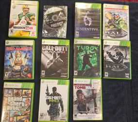 XBOX games - Call of Duty/ Grand Theft Auto and More