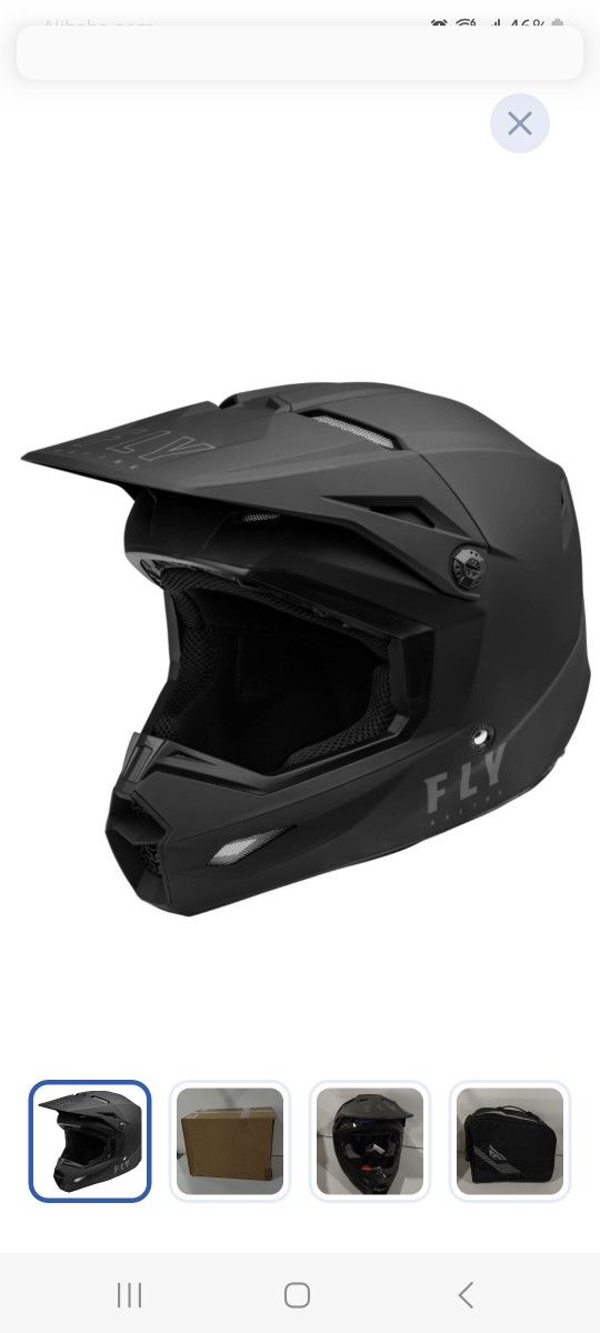 Racing 2023 Adult Kinetic Solid Helmet (Matte Black, size unknown