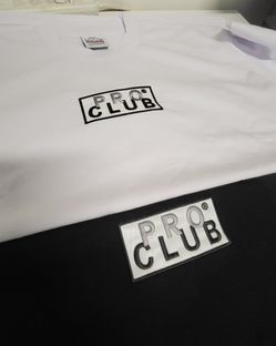 ProClub Heavyweight Short Sleeve Embroidered