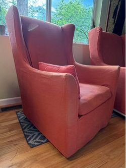 Wingback Chairs-They swivel too!