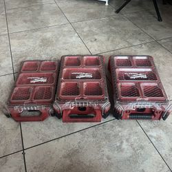 Milwaukee Packouts Set Of 3 