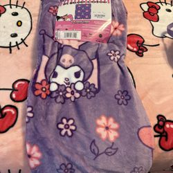 Hello Kitty Kuromi Blanket 