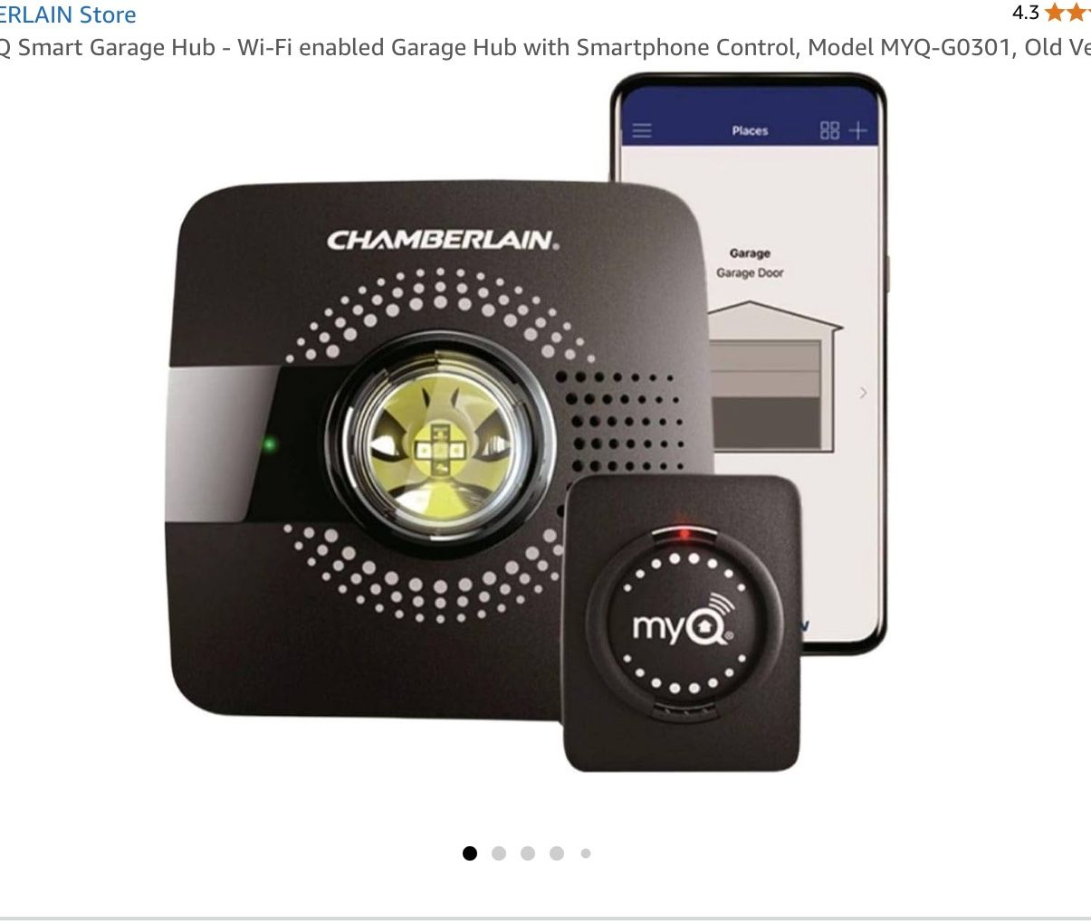 My Q Smart Garage Door System , Wi-Fi enabled Smartphone Control