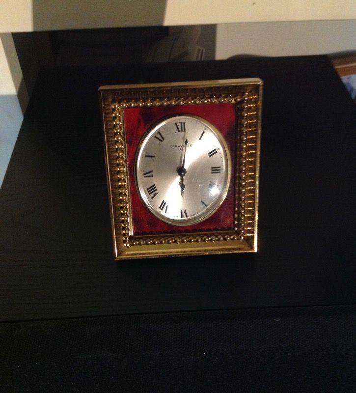 Beatifull antique carabelle desk clock