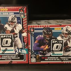 OPTIC 2025 FOOTBALL RED BLASTERS