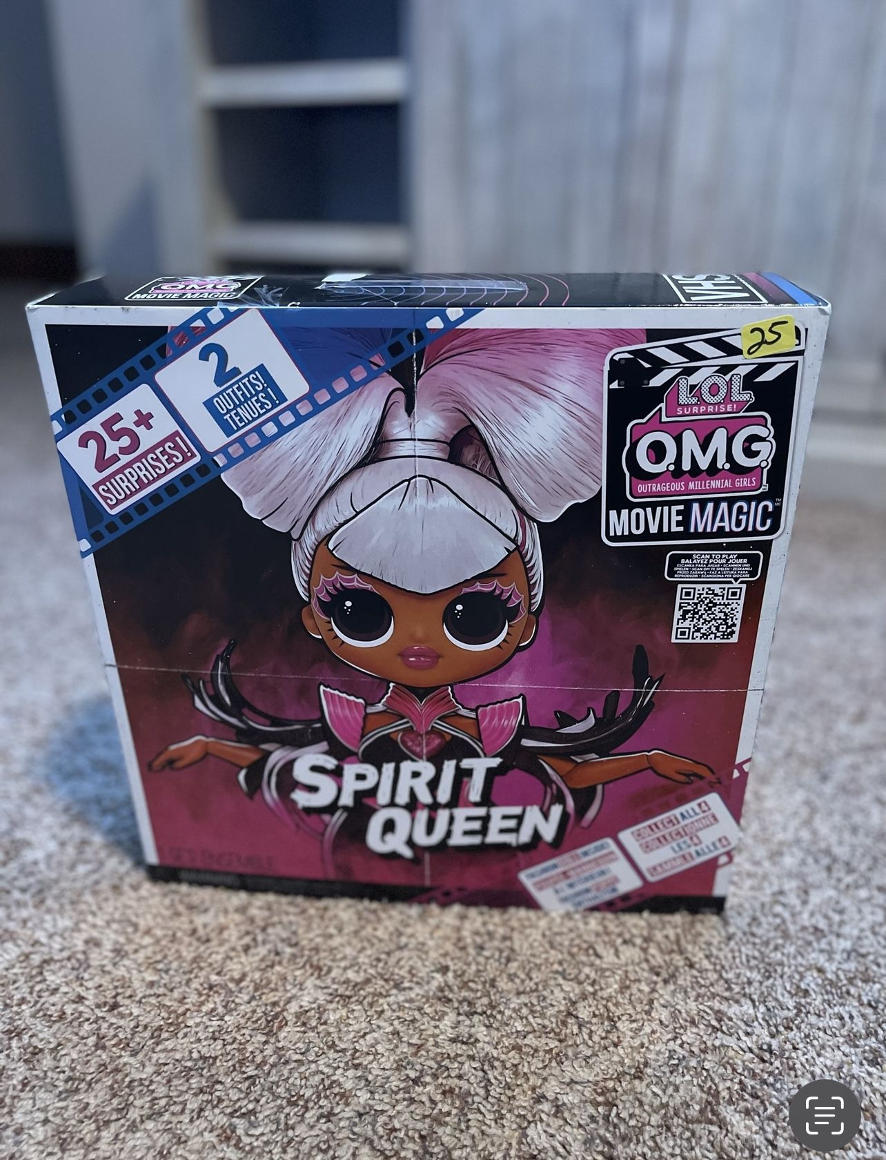 Lol Surprise Omg Movie Magic Spirit Queen Fashion Doll With 25 Surprises Including 2 Fashion Outfits  
