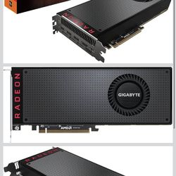 GIGABYTE GV-RXVEGA64-8GD-B AMD Radeon RX Vega 64 8G Graphic Cards