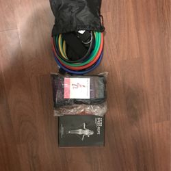 Exercise Equipment Nib Bands And Jump Rope