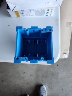 2-Gang 34 cu. in. Old Work PVC Heavy Wall Electrical Box
