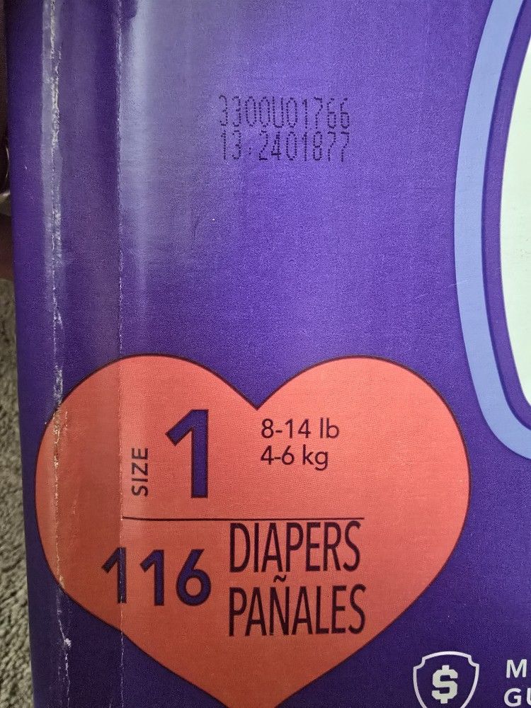 Pampers Size 1