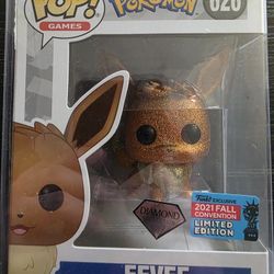 Funko Pop Eevee Diamond 2021 Fall Convention