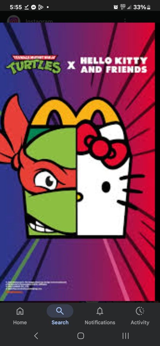 Teenage Mutant Ninja Turtles Hello Kitty