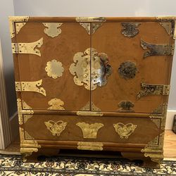 Vintage Keepsake Jewelry Chest