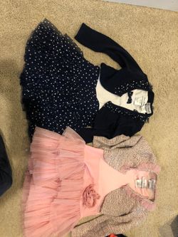 Adorable 4T girls dress and matching cardigans