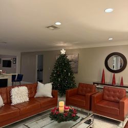 Living Room Set , Two Sofas And Two Armchairs. Original Price $5600