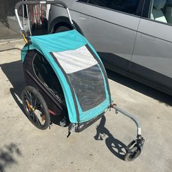 Burley Encore X Side By Side Bike Trailer/stroller