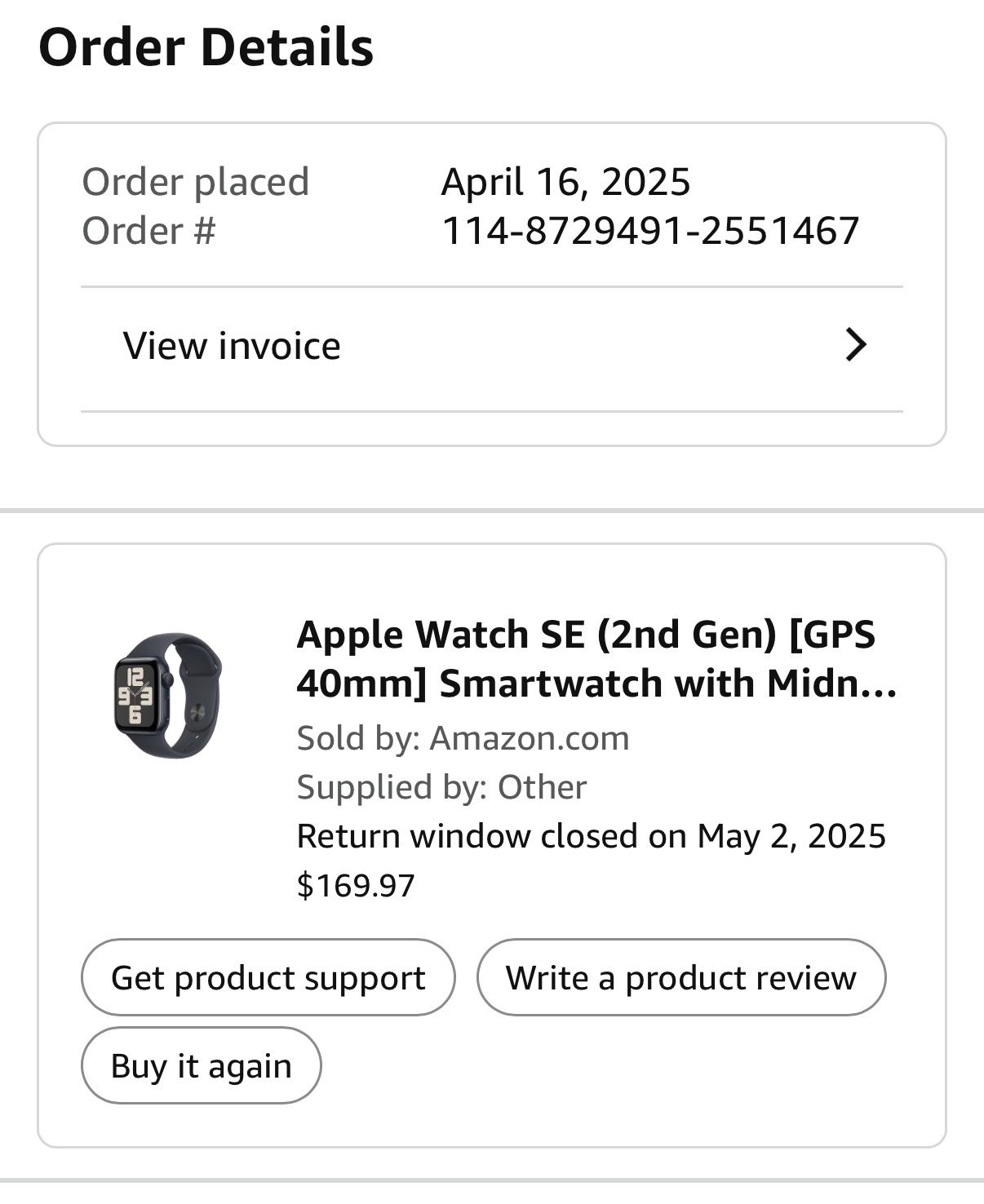 Apple Watch SE