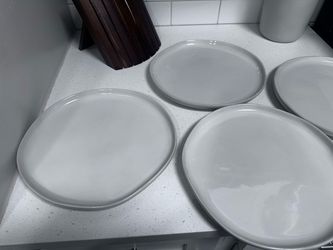 Hearth and Hand With Magnolia Stoneware - Set of 4 Dinner Plates