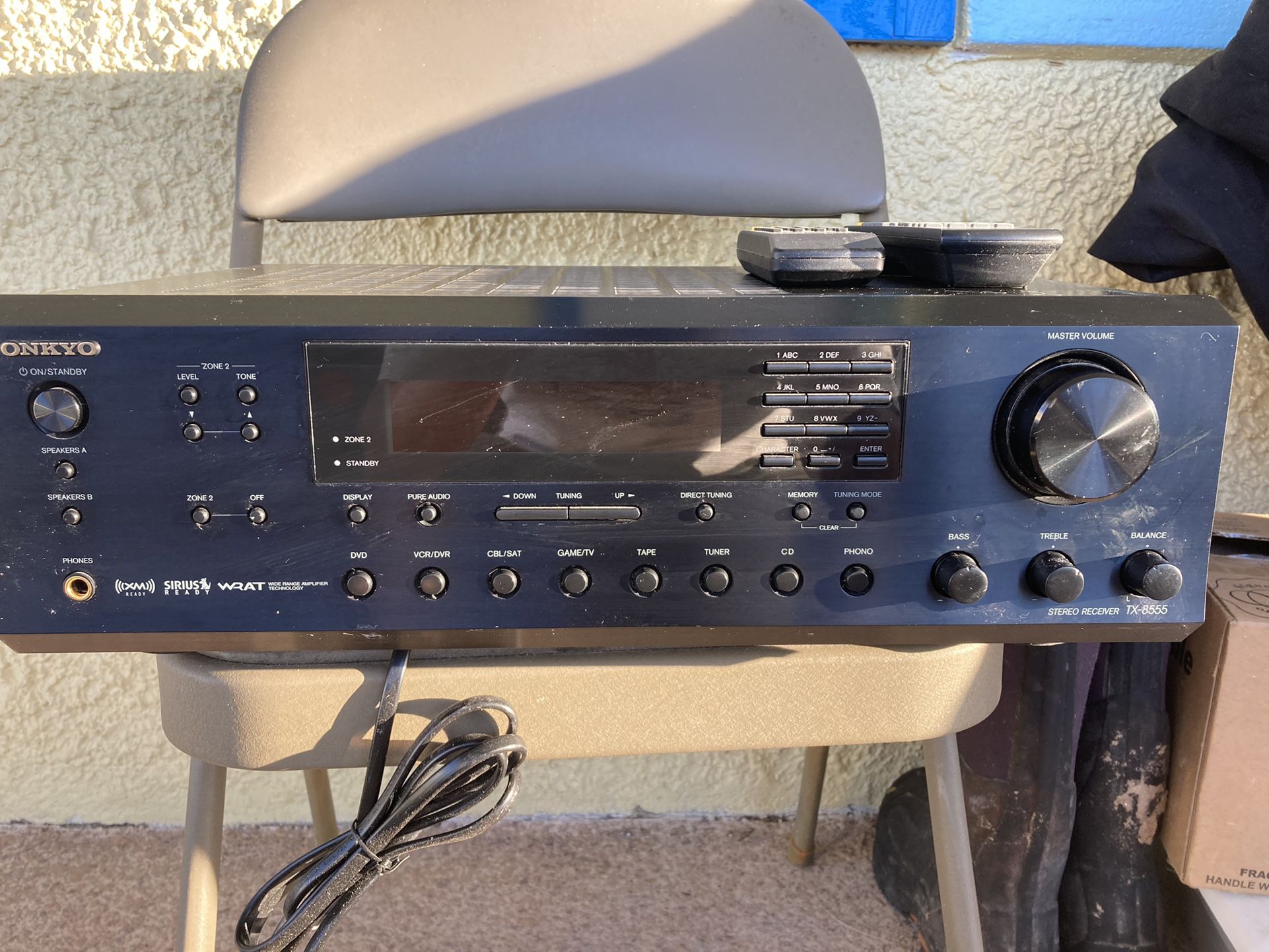 Stereo Receiver And Remote