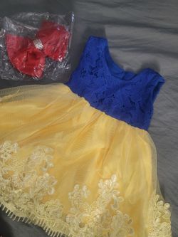Snow White Newborn Dress