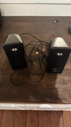 Red dragon wired usb speakers for pc