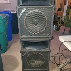 Sound Tech 15" Speaker Cabinets