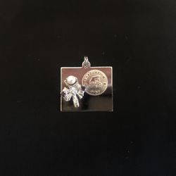 M & M Vintage Sterling Silver Graduation Day Charm 