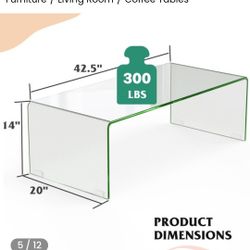 Tempered Glass Coffee Table