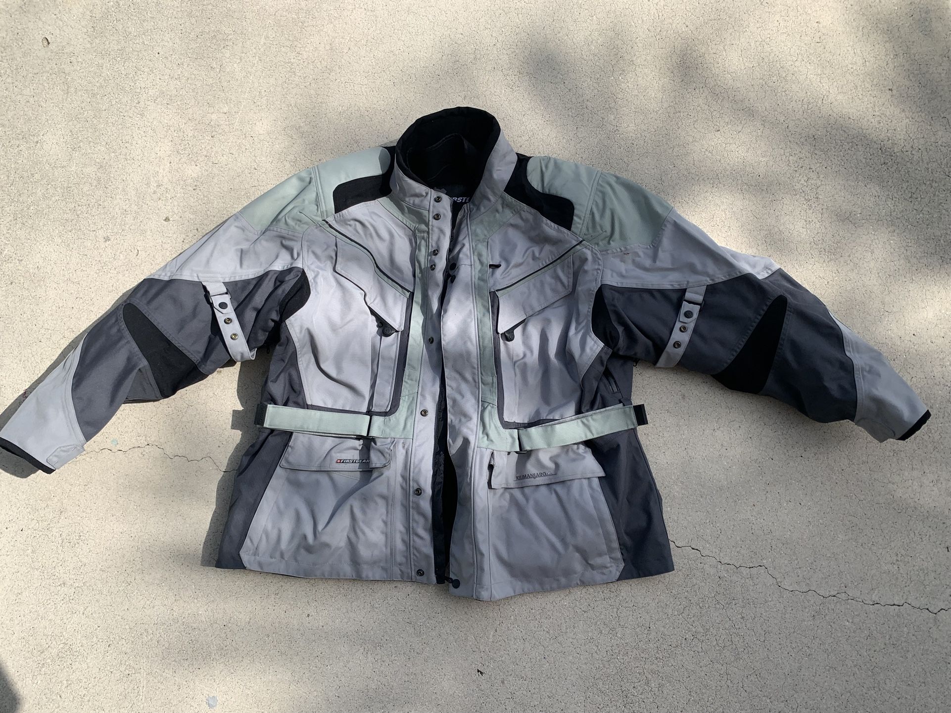 Mens 4XL Firstgear Kilimanjaro 2.0 Touring padded & waterproof Jacket and padded pants