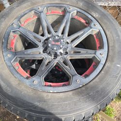Use wheels for toyota tacoma,  275/55R20