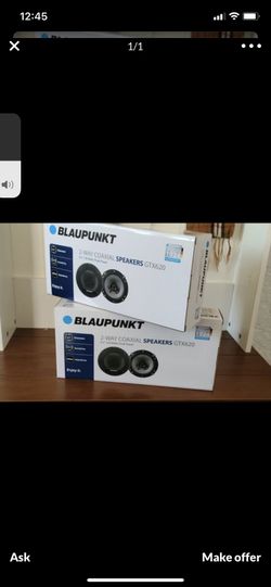 Brand new speakers 🔊!! Blaupunkt GTX620 DOOR SPEAKER 100WATTS!!