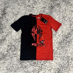 spiderman miles morales t shirt 