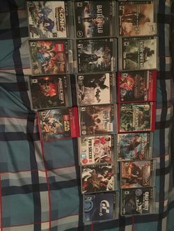 PS3 games in good condition !!