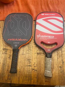 Onix Evoke Premier 14 & Selkirk Amped Invikta Pickleball Paddles