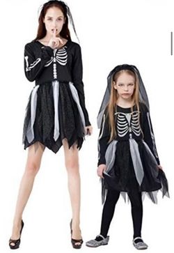 Halloween Skeleton Costume NEW