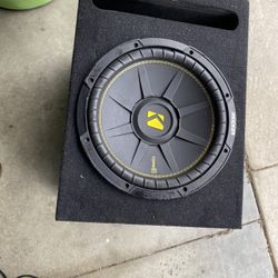 12 Inch Kicker With Box Make Me An Offer $$$$