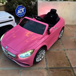 Kids Mini pink Mercedes Benz