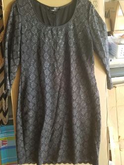 Silver dress