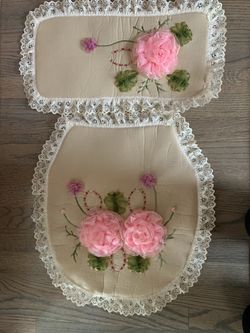 Handmade Bathroom Lid Covers And Tank Cover