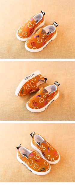 Cute orange Micky Sneakers