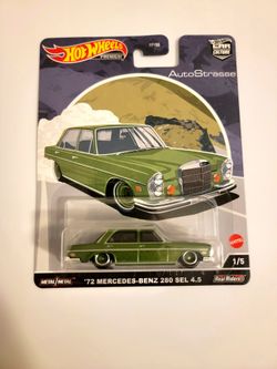 Hot Wheels-' 72 Mercedes-Benz 280  Sel 4.5