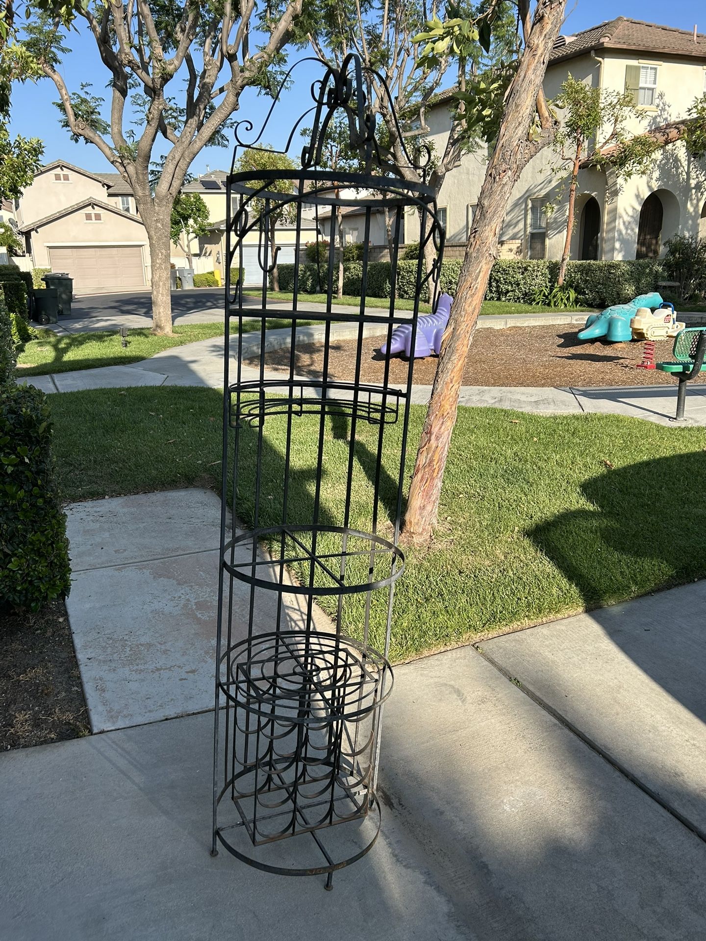 Metal Wine Rack
