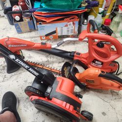 Black & Decker HOGS Blower Edger Weedeater Trimmer