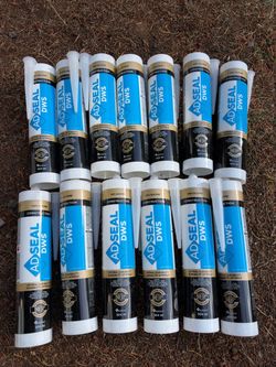 AdSeal DWS 100% Silicone Construction Sealant – Lot of 16